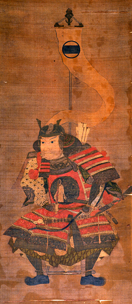 龍得寺の絹本著色横瀬泰繁画像