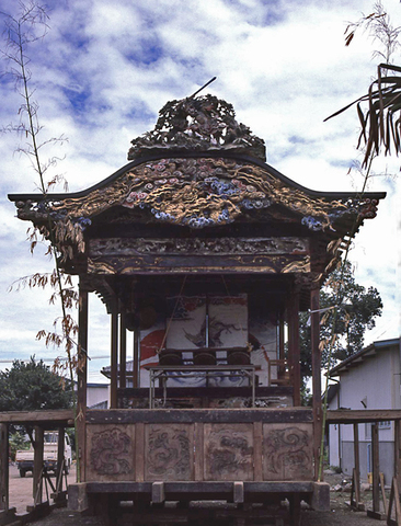 尾島祇園上町の屋台
