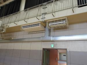 南中学校屋内運動場エアコン