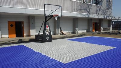 休泊小学校ミニバスケットボールコート工事