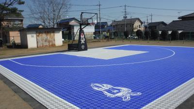 宝泉小学校ミニバスケットボールコート工事