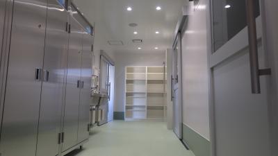 毛里田小学校給食室