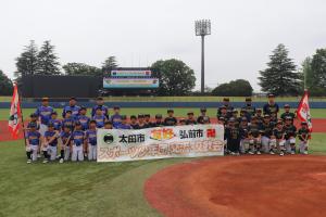 試合記念写真