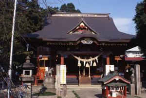冠稲荷神社の拝殿