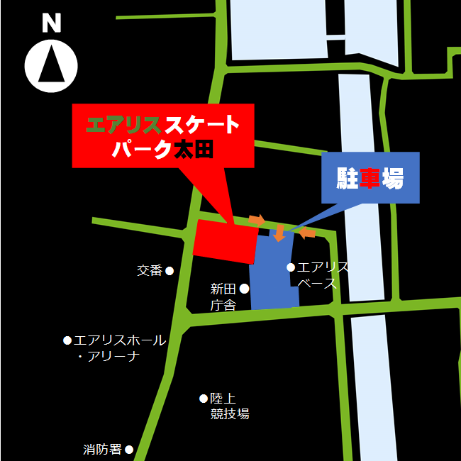 駐車場案内図