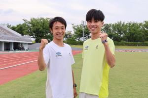 マラソンデビューしよう！(梶谷選手・清水選手)