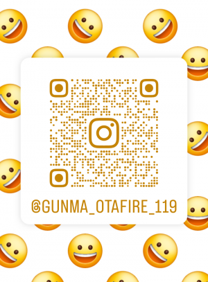 太田市消防本部公式インスタグラムのQRコード