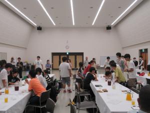 交流会でのレクの様子