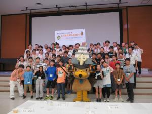 交流会での記念撮影