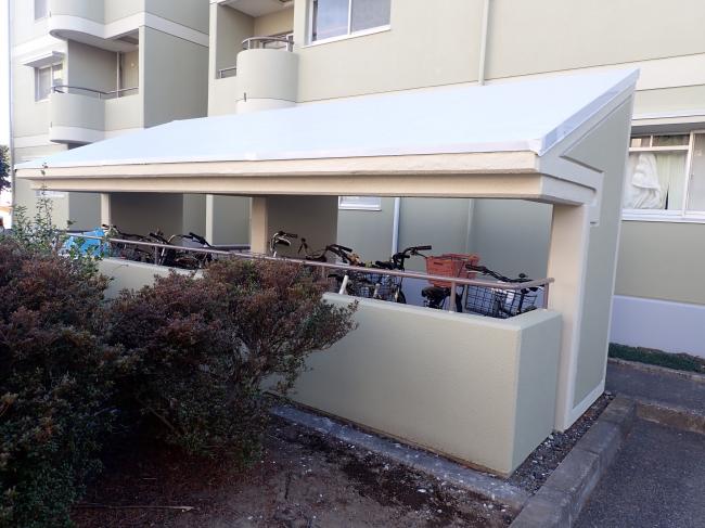 牛沢団地6号棟外壁屋根_完成4