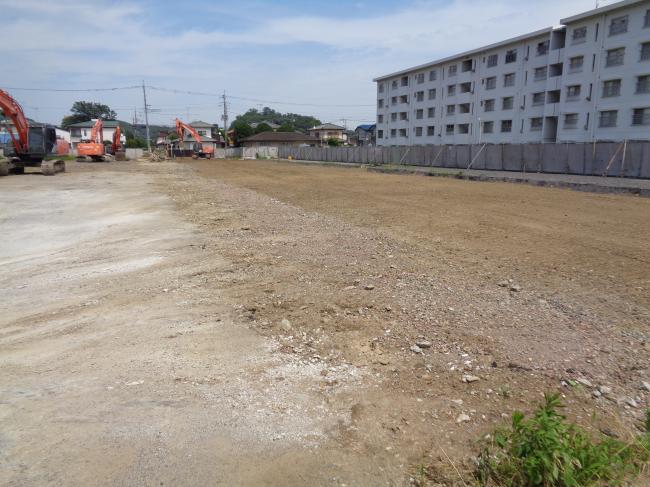 大島市営住宅79-AB棟解体_完成1