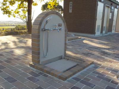 ドッグシャワー写真