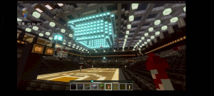 マインクラフトで作成したオープンハウスアリーナ太田の内装画像