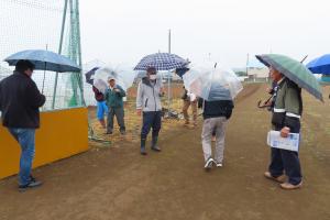 現地視察の様子