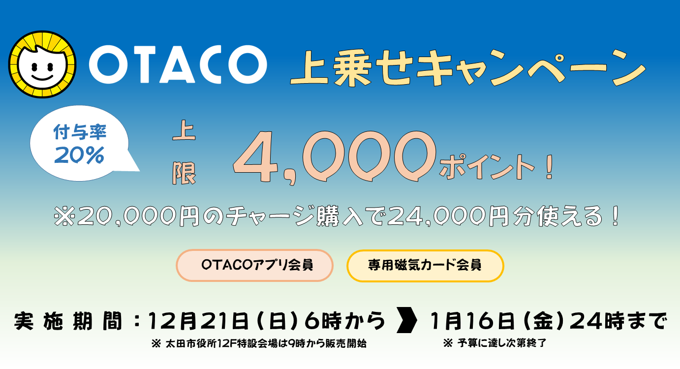 R7OTACO20%上乗せキャンペーン