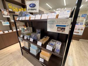 SUBARUグッズ売り場