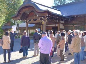 修学旅行の様子の写真