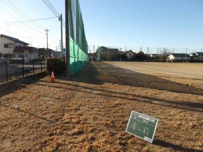 校庭整備工事前2