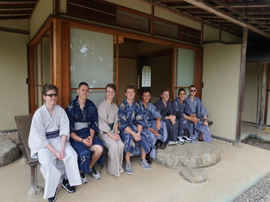 日本文化体験（浴衣／茶道）の画像