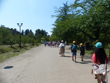 弘前城公園を散策