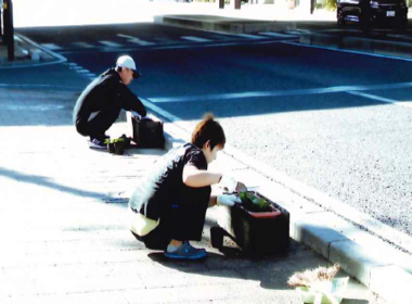 花植え写真