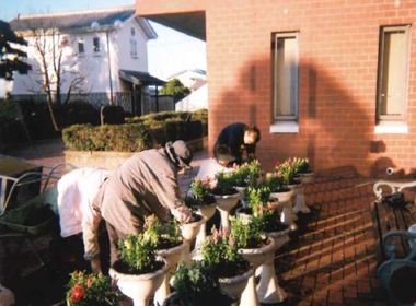 花植え写真