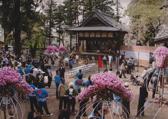 3．春祭り（撮影場所3）の画像