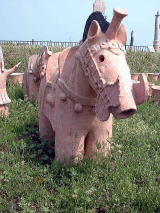 馬型埴輪の画像