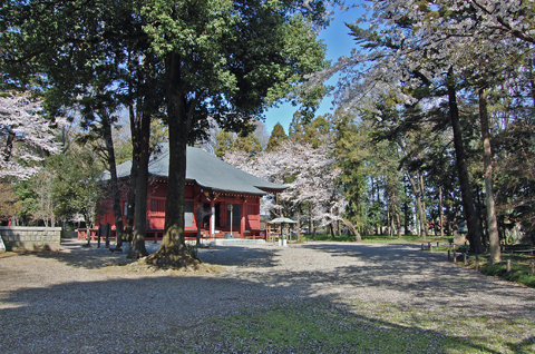 長楽寺境内