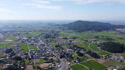 「反丸遺跡から南を望む」の画像