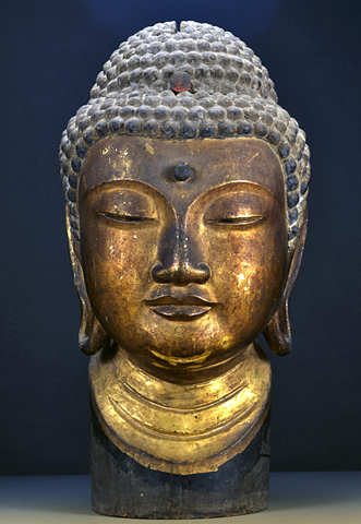 来迎寺の仏頭