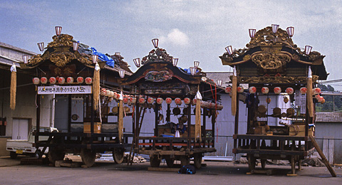 沖之郷の祇園山車