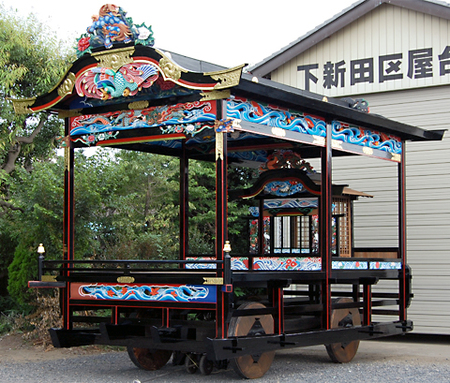 世良田祇園下新田の屋台