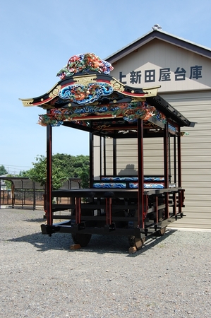 世良田祇園上新田の屋台