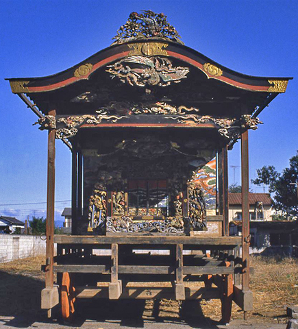 尾島祇園四丁目の屋台