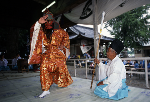 小金井松尾神社の太々神楽