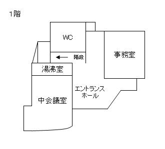 強戸ふれあいセンター館内図（１階）