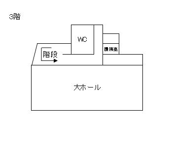 強戸ふれあいセンター館内図（3階）