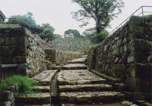 史跡金山城跡　大手虎口