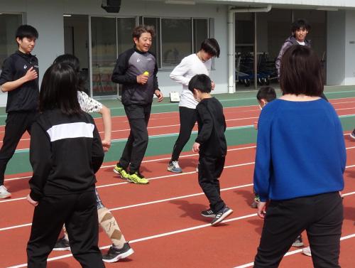 ジュニアスポーツ公開講座の様子