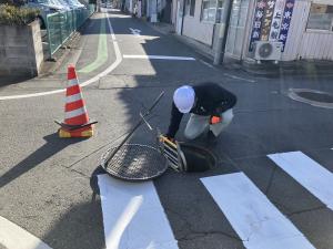 点検の様子