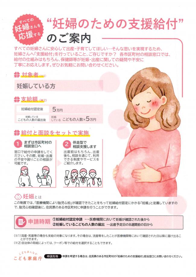 妊婦のための支援給付